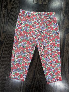 4/$20 Carter's Floral Cotton Leggings – Baby Girls Size 18M